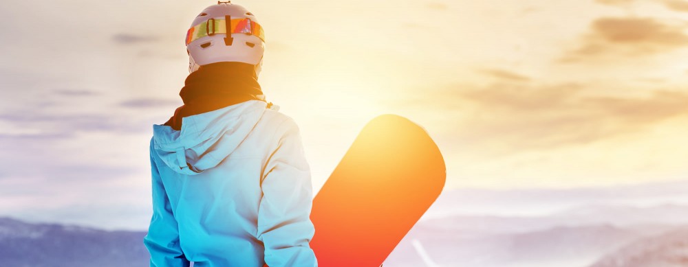 Jump mit dem Snowboard am Shuttleberg Flachauwinkl-Kleinarl