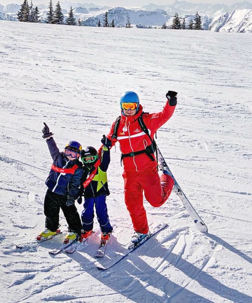 Privatstunden mit Kindern im Skigebiet Shuttleberg Flachauwinkl-Kleinarl, Ski amadé